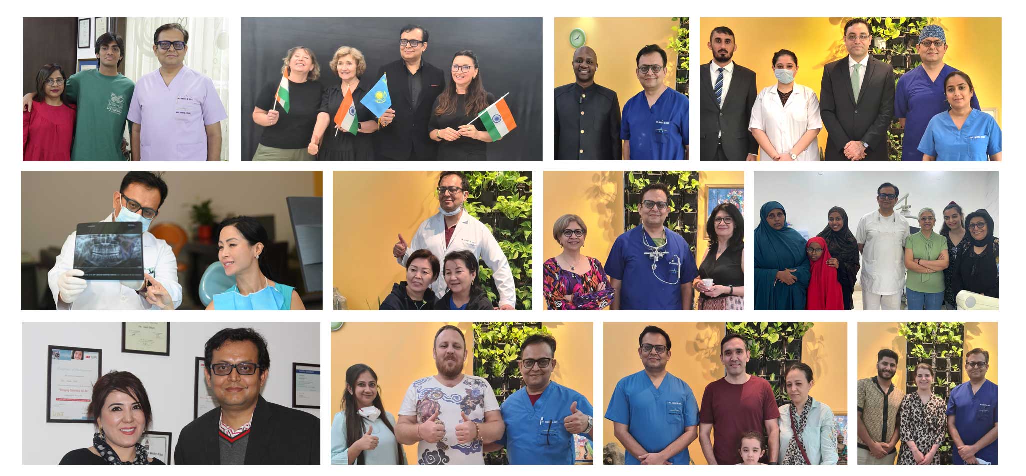 Smiles Across Borders - Trusted by Patients from 60+ Countries | Ark Dental Clinic Greater Kailash South Delhi